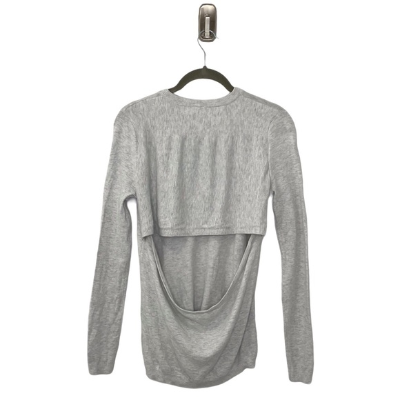 Fabletics Jocelyn Draped Open Back Sweater Sz XS - Picture 7 of 14